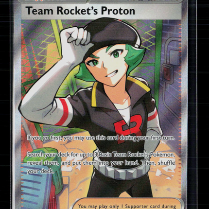 Pokemon 2025 Scarlet & Violet Destined Rivals Team Rocket's Proton FA #227/182