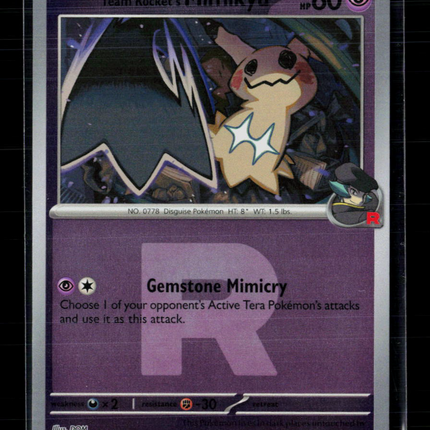 Pokemon 2026 Mega Evolution – Ascended Heroes Team Rocket's Mimikyu #97/217