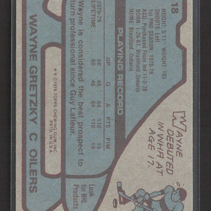 1979 Topps Wayne Gretzky #18 Rc