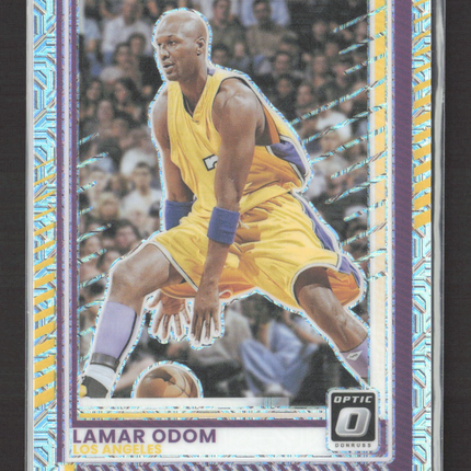 2025 Panini Donruss Optic Prizm Lamar Odom #152 094/125 mojo