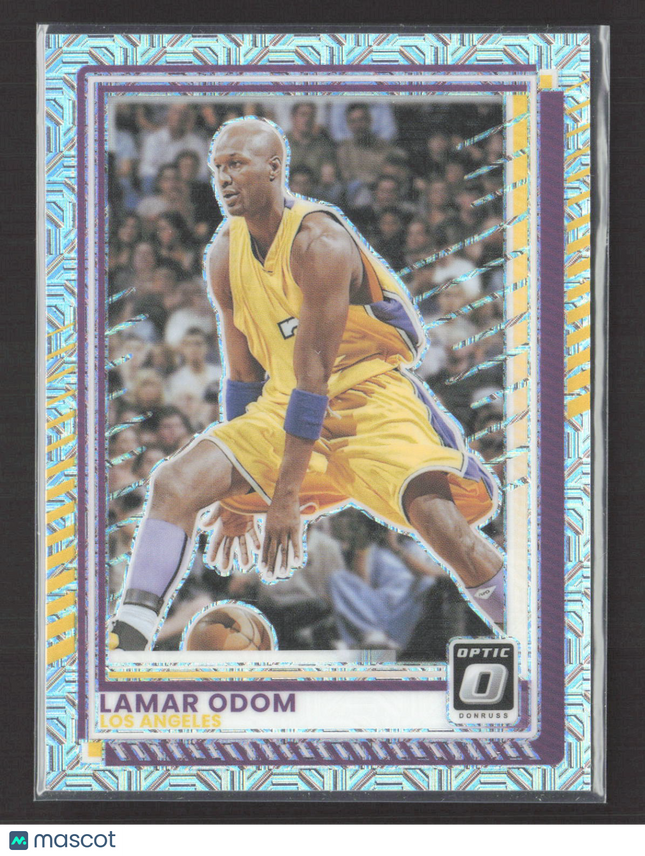 2025 Panini Donruss Optic Prizm Lamar Odom #152 094/125 mojo