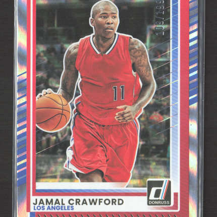 2025 Panini Donruss Basketball Jamal Crawford #146 Holo Lazer /199