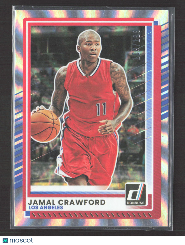 2025 Panini Donruss Basketball Jamal Crawford #146 Holo Lazer /199