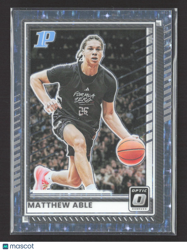 2025 Panini Donruss Optic Prizm Matthew Able #81 095/149