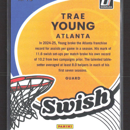 2025 Donruss Swish Trae Young #16 Stars 120/135