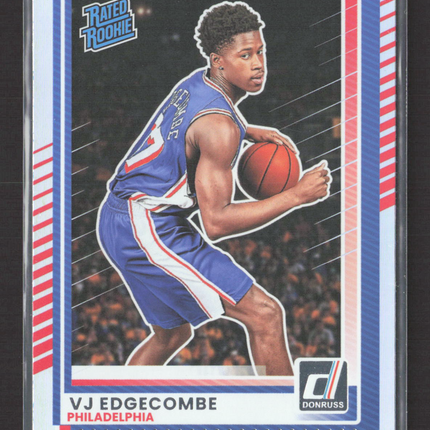 2025 Panini Donruss VJ Edgecombe #1 HOlofoil