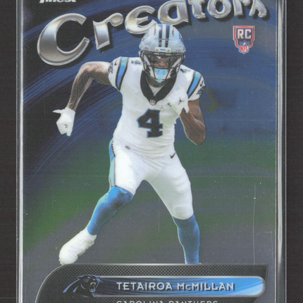 2025 Topps Finest Creators Tetairoa McMillan #CR-5 RC