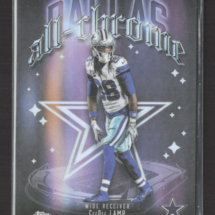 2025 Topps Chrome All-Chrome CeeDee Lamb #ACT-8 Refractor