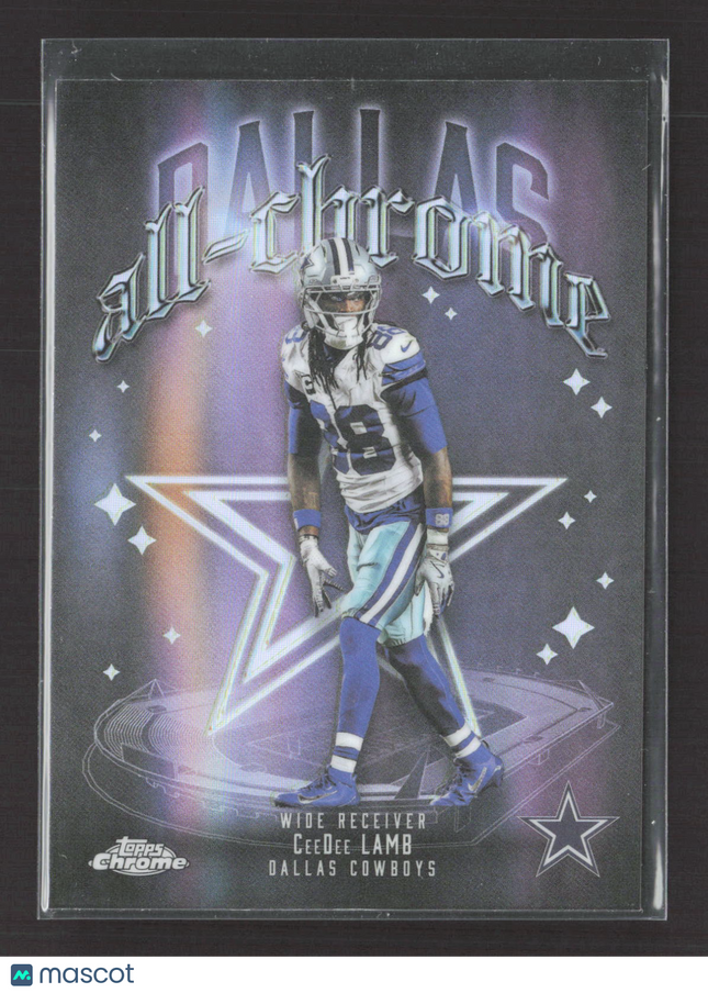2025 Topps Chrome All-Chrome CeeDee Lamb #ACT-8 Refractor