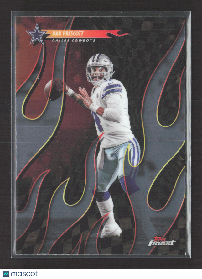 2025 Topps Finest Torchers Dak Prescott #T-14 Base