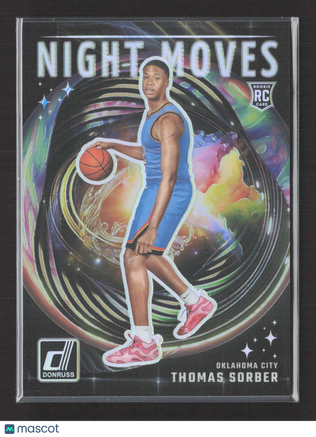 2025 Donruss Prizm Night Moves Thomas Sorber #14 RC