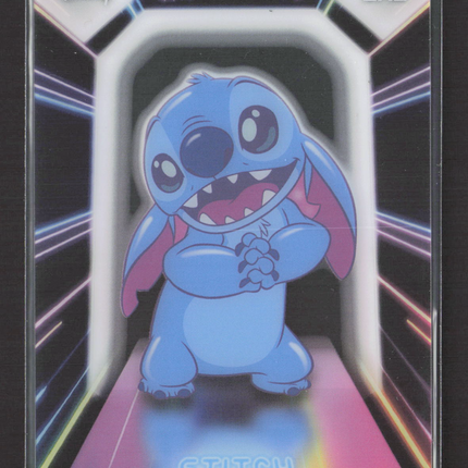 2026 Topps Disney Neon Illuminated Neon Lights Illuminated #NPL-22 Stitch