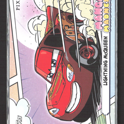 2026 Topps Pixar Manga Madness Insert #MM-10 Lightning McQueen