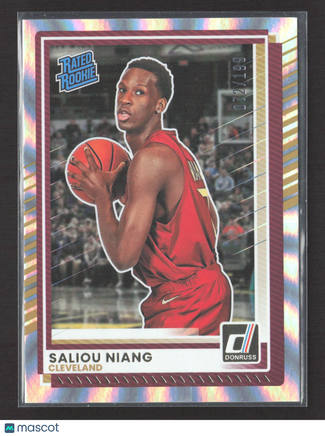 2025 Panini Donruss Saliou Niang #43 Holo Laser /199