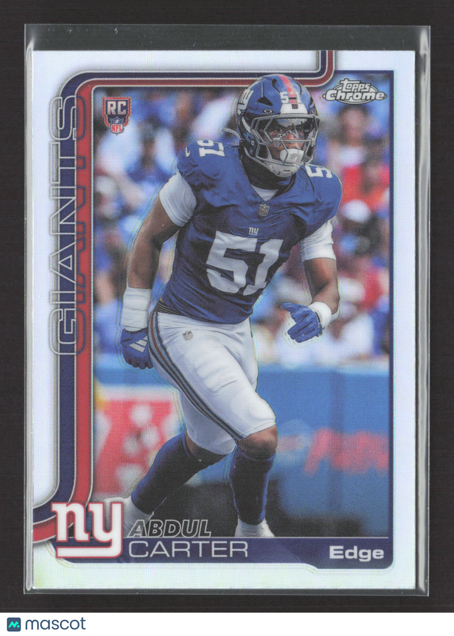 2025 Topps Chrome Abdul Carter #350 Refractor RC