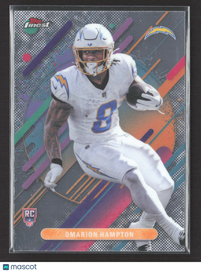 2025 Topps Finest Omarion Hampton #208 RC
