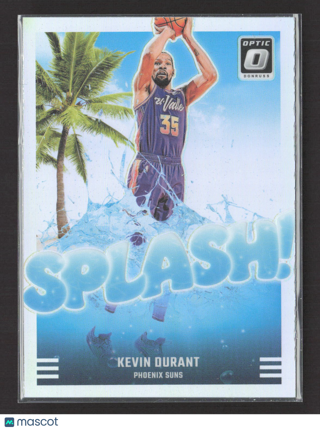 2025 Panini Donruss Optic Prizm Splash! Kevin Durant #10 Holo