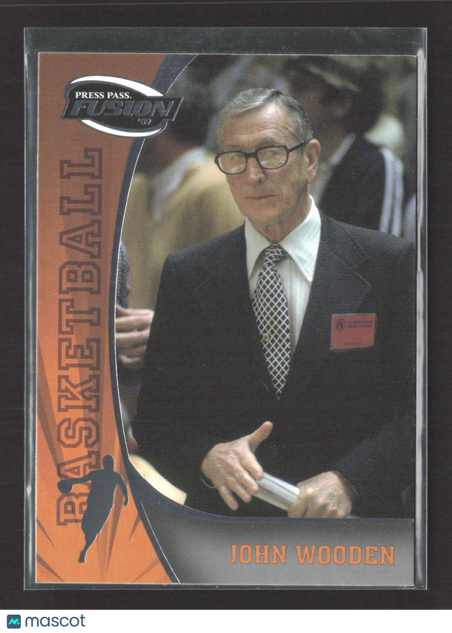 2009 Press Pass Fusion John Wooden #33