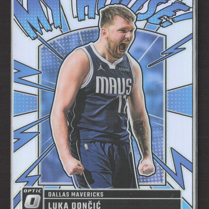 2025 Panini Donruss Optic My House! Luka Doncic #14 Holo