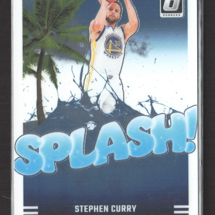 2025 Panini Donruss Optic Splash! Stephen Curry #2
