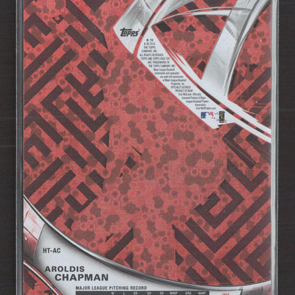 2016 Topps High Tek Aroldis Chapman #HT-AC Red