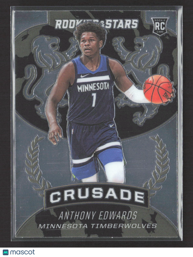 2021 Panini Chronicles Rookies & Stars Crusade Anthony Edwards #528 RC