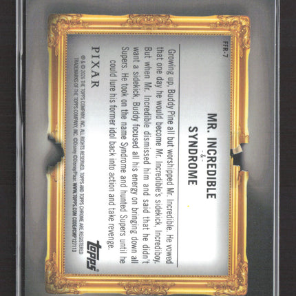 2026 Topps Chrome Disney Pixar 61/99 #FFR-7 Mr Incredible Syndrome