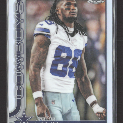 2025 Topps Chrome CeeDee Lamb #76 Refractor Variation