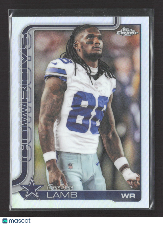 2025 Topps Chrome CeeDee Lamb #76 Refractor Variation