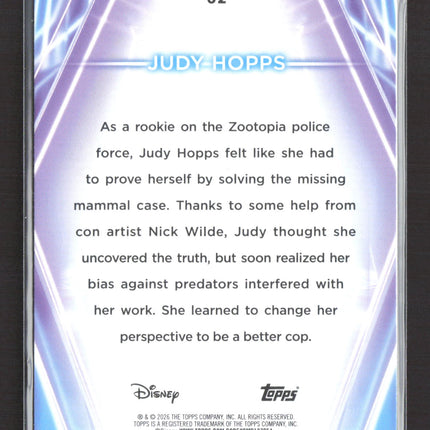 2026 Topps Disney 100 #62 Judy Hopps