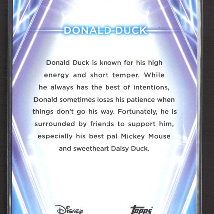 2026 Topps Disney 100 #196 Donald Duck