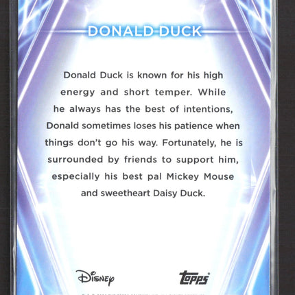 2026 Topps Disney 100 #196 Donald Duck