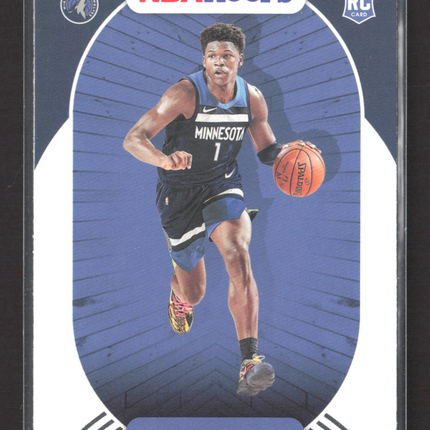2020 Panini NBA Hoops Anthony Edwards #216 RC