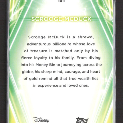 2026 Topps Disney Chrome 127/150 #151 Scrooge McDuck
