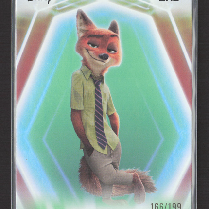 2026 Topps Disney Chrome 166/199 #61 Nick Wilde
