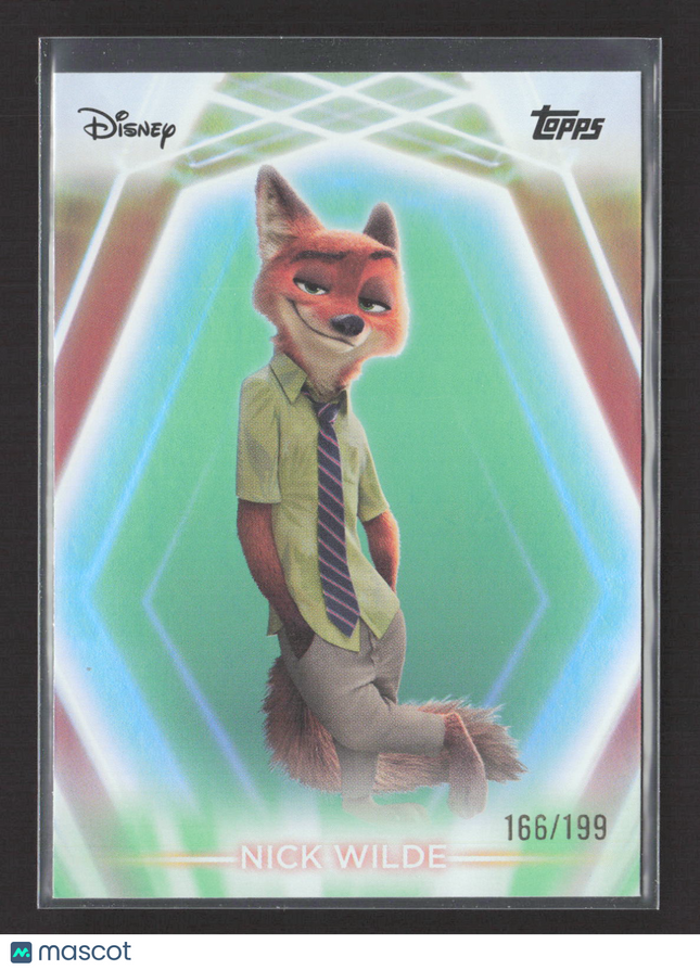 2026 Topps Disney Chrome 166/199 #61 Nick Wilde