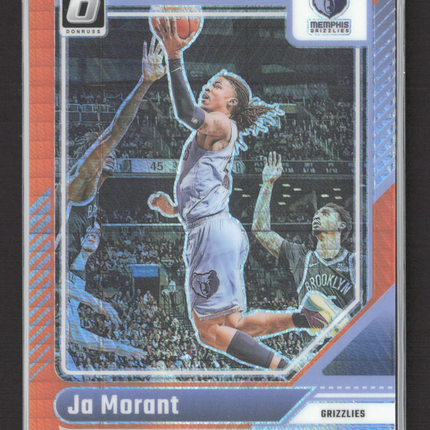 2025 Panini Donruss Optic Prizm Ja Morant #106 Orange /299