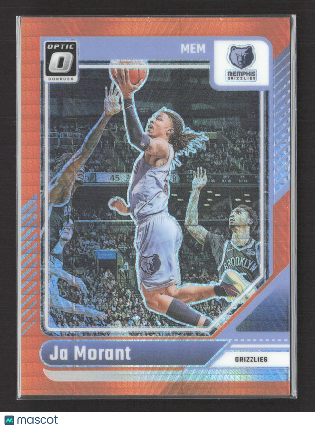 2025 Panini Donruss Optic Prizm Ja Morant #106 Orange /299