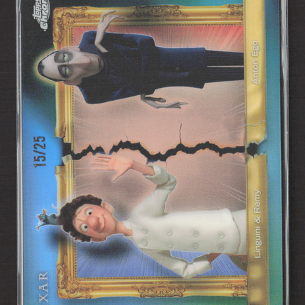 2026 Topps Chrome Disney 100 Pixar 15/25 Short Print #FFR-25 Linguini Pemy