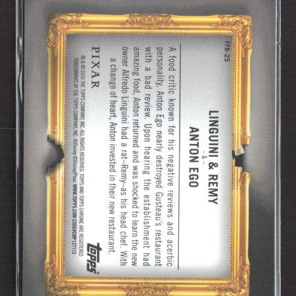 2026 Topps Chrome Disney 100 Pixar 15/25 Short Print #FFR-25 Linguini Pemy
