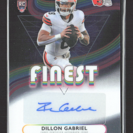 2025 Topps Finest Dillon Gabriel #RFA-DG RC Auto