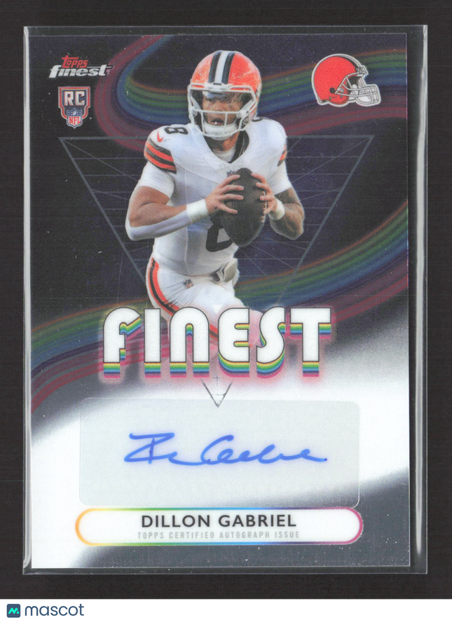 2025 Topps Finest Dillon Gabriel #RFA-DG RC Auto