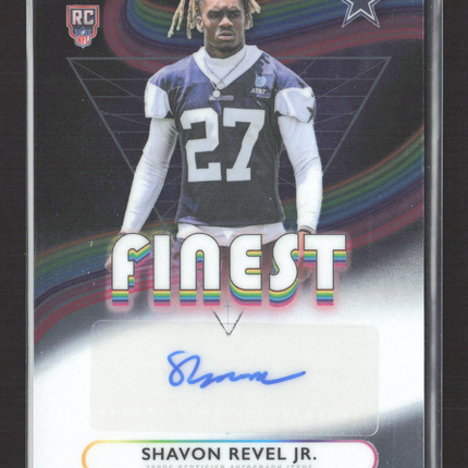 2025 Topps Finest Shavon Revel Jr. #RFA-SRJ RC Auto