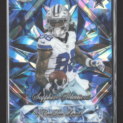 2025 Topps Chrome Sapphire Selections CeeDee Lamb #SS-14