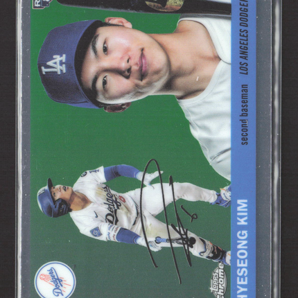 2025 Topps Chrome Platinum Hyeseong Kim #360 RC