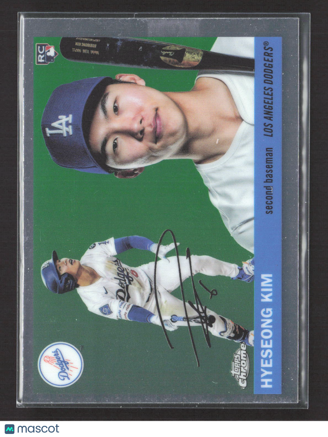 2025 Topps Chrome Platinum Hyeseong Kim #360 RC