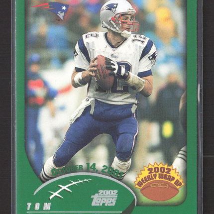 2002 Topps Weekly Wrap Up Tom Brady #295