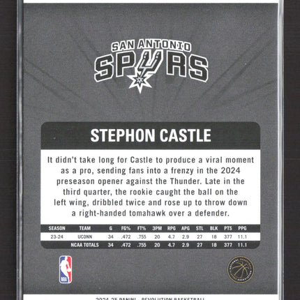2025 Panini Revolution Stephon Castle #116 RC