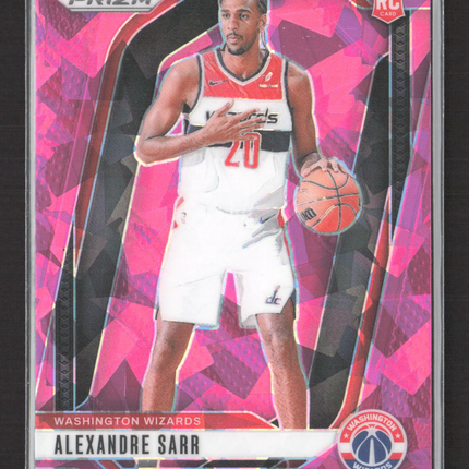 2024 Panini Prizm Alexandre Sarr #264 Pink Ice RC