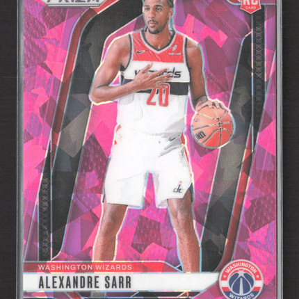 2024 Panini Prizm Alexandre Sarr #264 Pink Ice RC